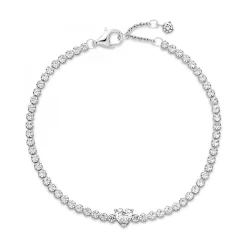 Pandora Bracelets<Bracelet Rivière Cœur Scintillant Timeless - Argent