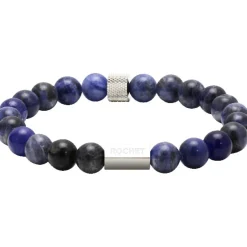 Rochet Bracelet<Bracelet B286012 - ZEN Perles Lapis Lazuli Acier Moleté