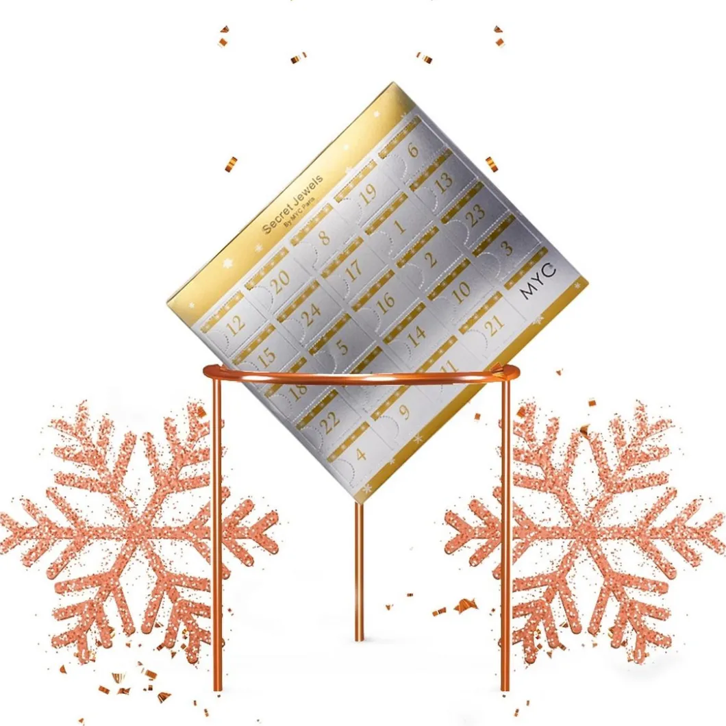 MYC-Paris Coffret<Calendrier De L'avent 24 Bijoux Femme Edition Elégance - Finitions Or Rosées