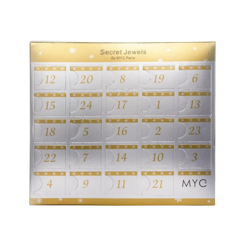 MYC-Paris Coffret<Calendrier De L'avent 24 Bijoux Femme Edition Elégance - Finitions Or Rosées