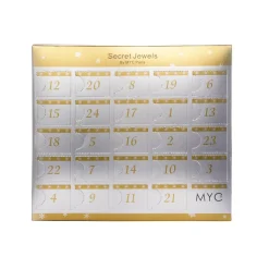 MYC-Paris Coffret<Calendrier De L'avent 24 Bijoux Femme Edition Elégance - Finitions Or Rosées Et Argentées