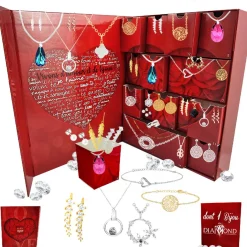 So Charm Bijoux Coffret<Calendrier de l'avent 14 bijoux dont un bijou orné d'un véritable DIAMANT - So Charm