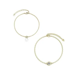 Myc-Paris Coffret<Calendrier de l'avent Coffret coeur - 14 bijoux - Doré et cristal