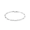 Maison de la Bijouterie Bracelets<Chaine figaro 1-1 argent 4mm Z3ZZ5YYZ