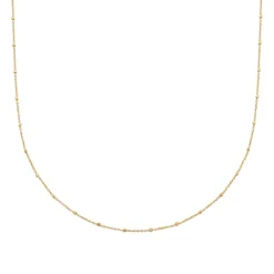 Maison de la Bijouterie Collier Et Pendentif<Chaine Sensimio YU0UW445 Plaqué or