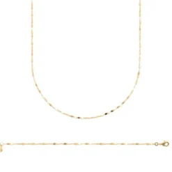 Maison de la Bijouterie Bracelets<Chaine Sensimio YU0U63ZV Plaqué or