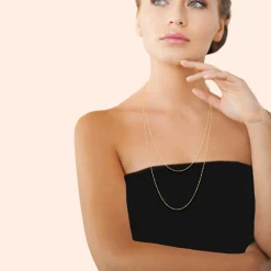 Maison de la Bijouterie Bracelets<Chaine Sensimio YU0VUWZV Plaqué or