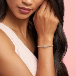 Pandora Charms<Charm 780964 - Charm Ouvre Ton Coeur Rose Moments