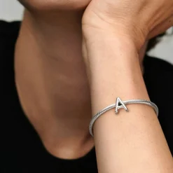 Pandora Charms<Charm Alphabet Lettre A Moments