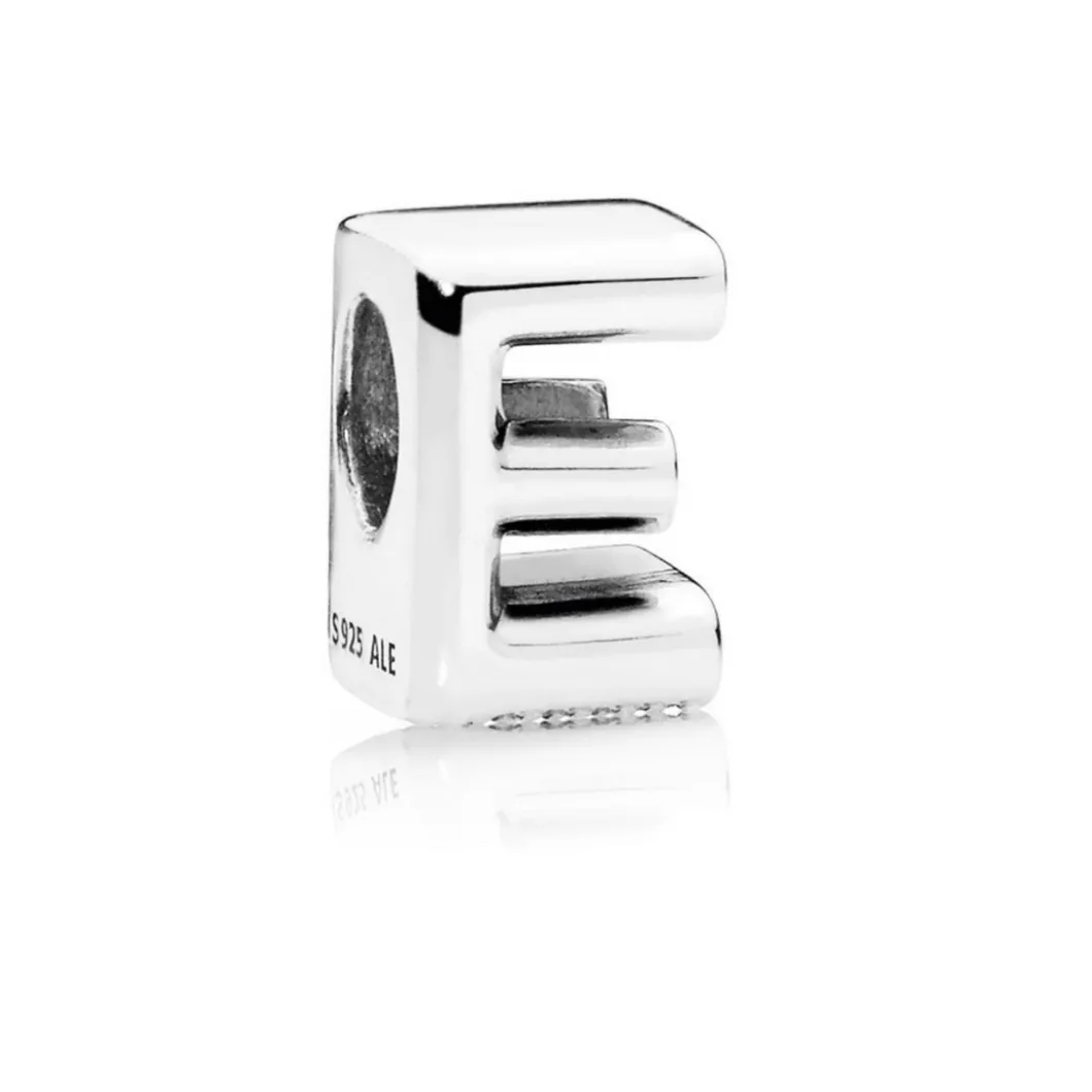 Pandora Charms<Charm Alphabet Lettre E Moments