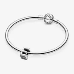 Pandora Charms<Charm Alphabet Lettre E Moments