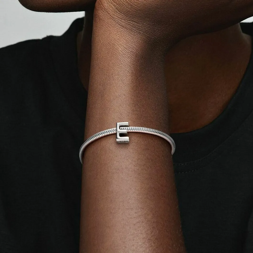 Pandora Charms<Charm Alphabet Lettre E Moments