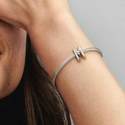 Pandora Charms<Charm Alphabet Lettre M Moments