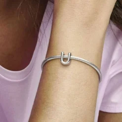 Pandora Charms<Charm Alphabet Lettre U Moments