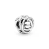 Pandora Charms<Charm Asymétrique et Perle Argent 925/1000