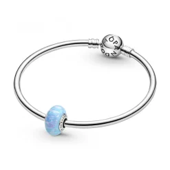 Pandora Charms<Charm Bleu Océan Opalescent -