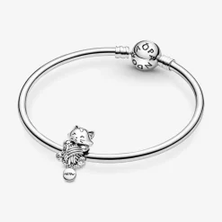 Pandora Charms<Charm Boule Chaton & Pelote de Laine Moments - Argent