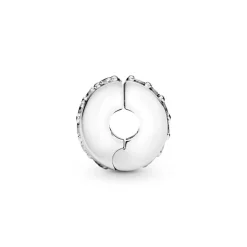 Pandora Charms<Charm Clip Rangée Scintillante Incolore Moments