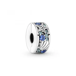 Pandora Charms<Charm Clip Étoile de Mer et Coquillage Tropicaux -