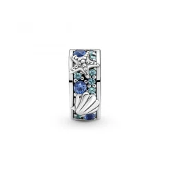 Pandora Charms<Charm Clip Étoile de Mer et Coquillage Tropicaux -