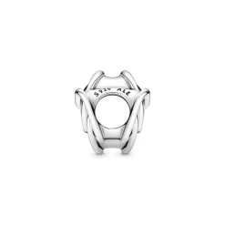 Pandora Charms<Charm Cœur et Cercles Ma Famille pour Toujours - Moments