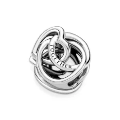 Pandora Charms<Charm Cœur et Cercles Ma Famille pour Toujours - Moments