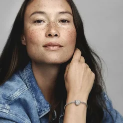 Pandora Charms<Charm Cœur Mum Marguerites - Moments