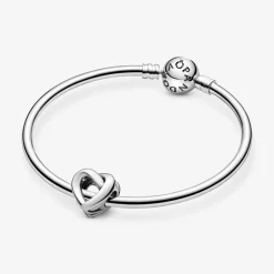 Pandora Charms<Charm Cœur Noué Moments