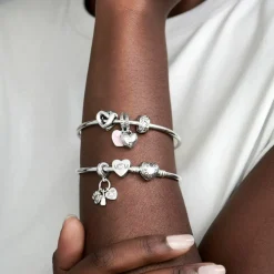 Pandora Charms<Charm Cœur Noué Moments