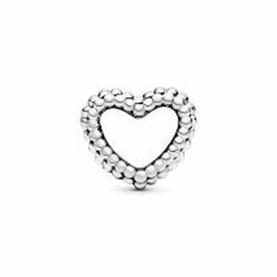 Pandora Charms<Charm Cœur Ouvert Perlé Moments