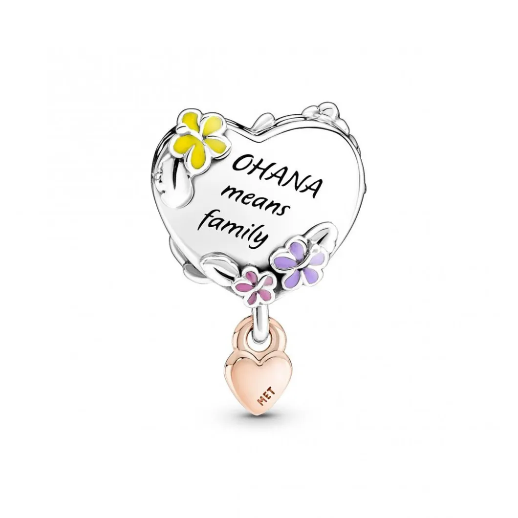 Pandora Charms<Charm Disney Ohana inspiré de Lilo & Stitch -