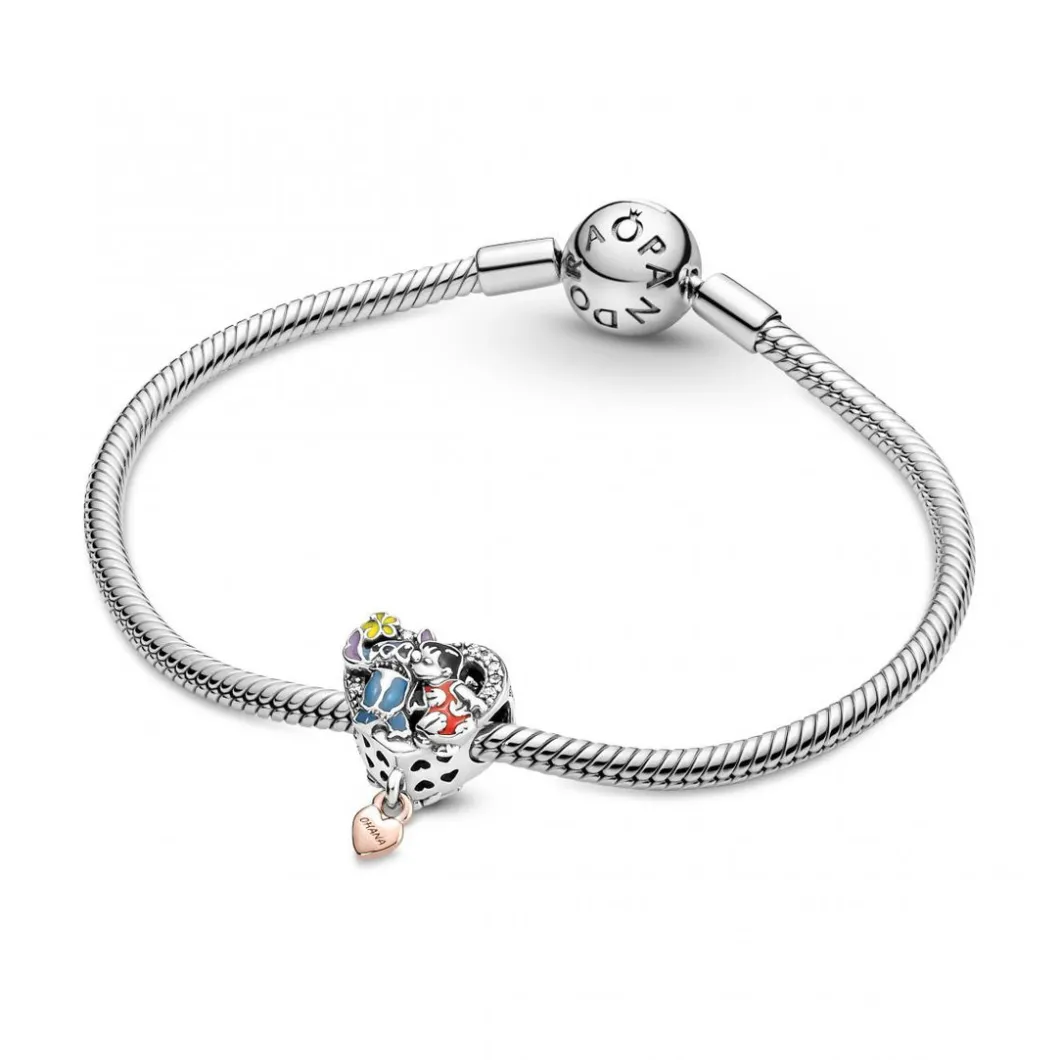 Pandora Charms<Charm Disney Ohana inspiré de Lilo & Stitch -