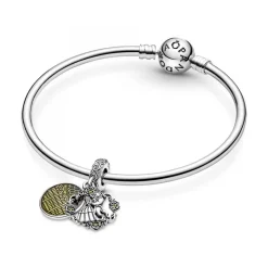 Pandora Charms<Charm Disney x La danse de La Belle et La Bête - Argent