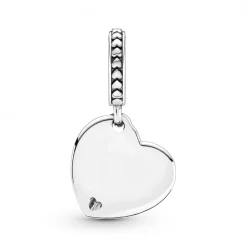 Pandora Charms<Charm Double Pendant Cœur Arbre de vie Bicolore People - Argent