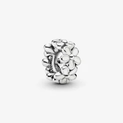 Pandora Charms<Charm Espaceur Marguerite Blanche Moments