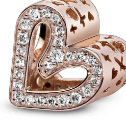 Pandora Charms<Charm Esquisse de Cœur Scintillant Moments
