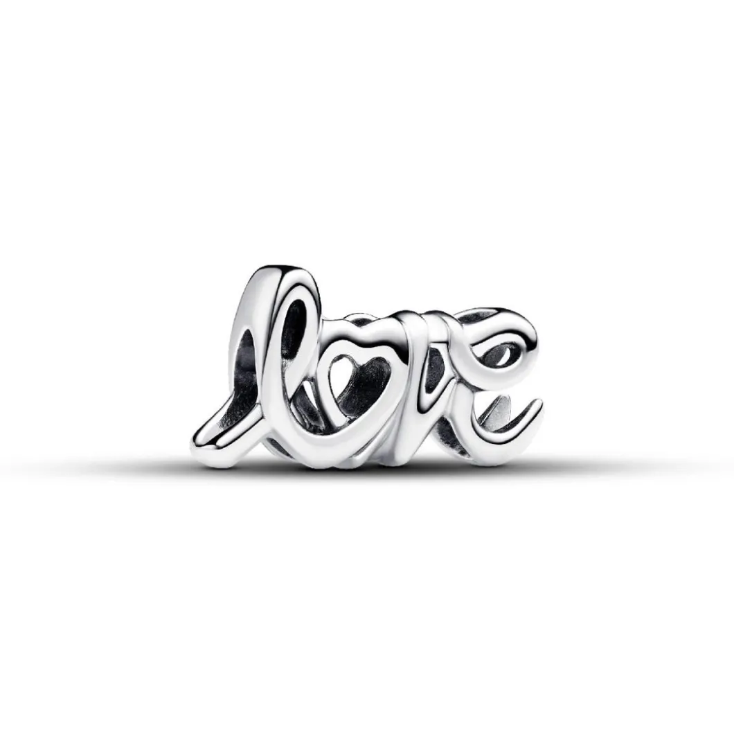 Pandora Charms<Charm Love en Lettres Cursives