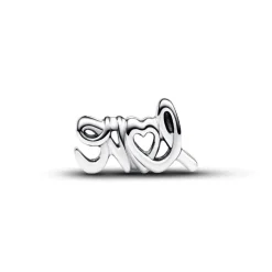 Pandora Charms<Charm Love en Lettres Cursives