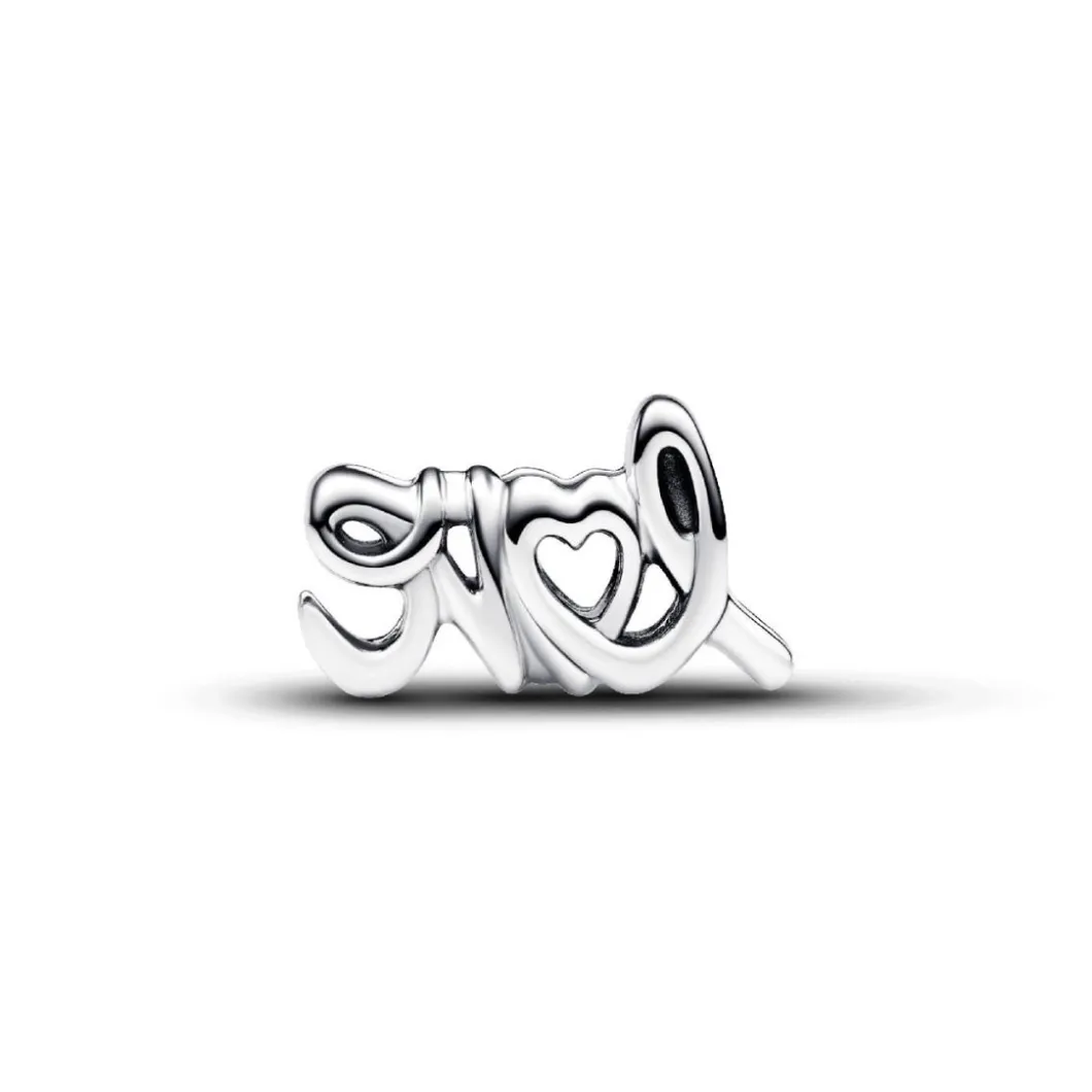Pandora Charms<Charm Love en Lettres Cursives