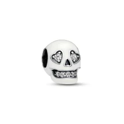 Pandora Charms<Charm Luminescent Tête de Mort Scintillante