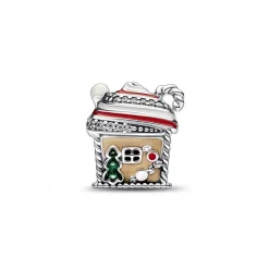 Pandora Charms<Charm Maison en Pain d'Épices Moments