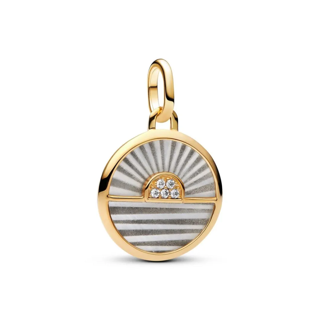 Pandora Charms<Charm Médaillon Lever du Soleil
