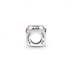 Pandora Charms<Charm Minnie Nœud & Mum Disney x - Argent