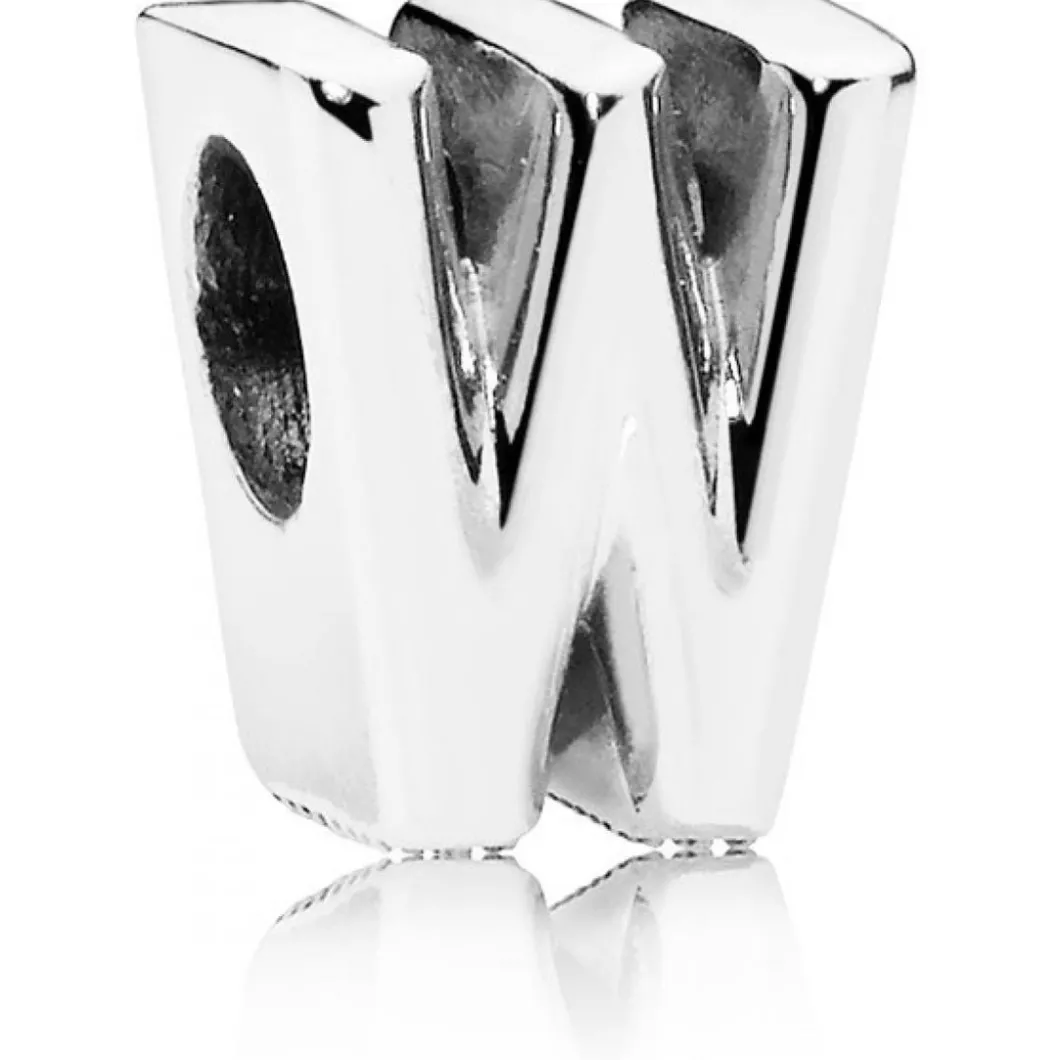 Pandora Charms<Charm 797477 - Charm Lettre W Femme