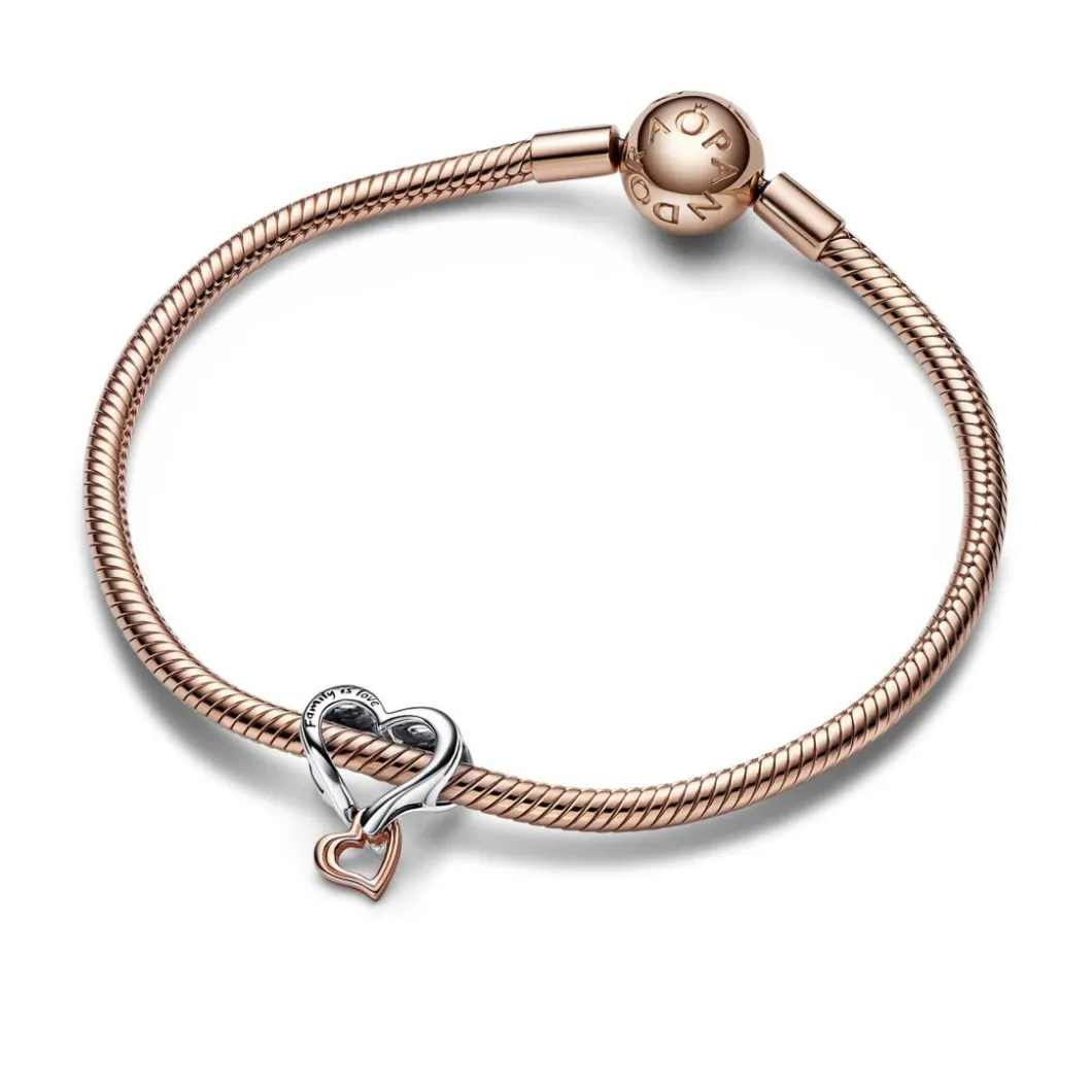 Pandora Charms<Charm Moments - Cœur de l’Infini Ajouré