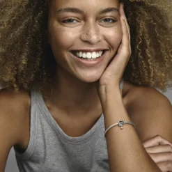 Pandora Charms<Charm Moments - Cœur Love You Daughter