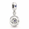 Pandora Charms<Charm Moments Boussole rotative avec inscription gravée - Argent