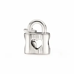 Pandora Charms<Charm Moments Cadenas & Clé Cœur - Argent