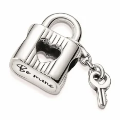 Pandora Charms<Charm Moments Cadenas & Clé Cœur - Argent