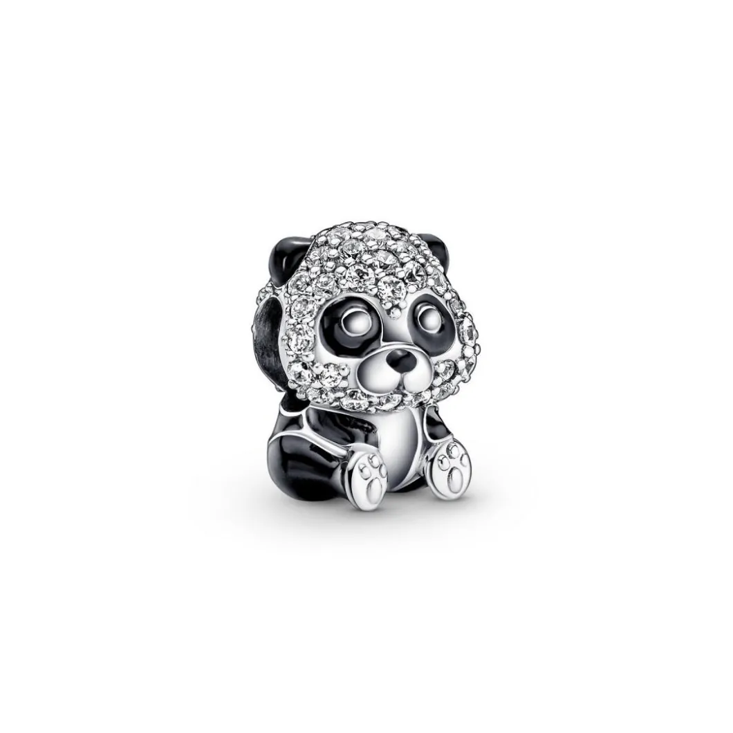 Pandora Charms<Charm Moments panda noir
